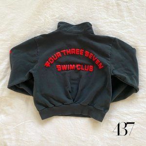 437 Swim Club Half Zip Sweatshirt Pullover